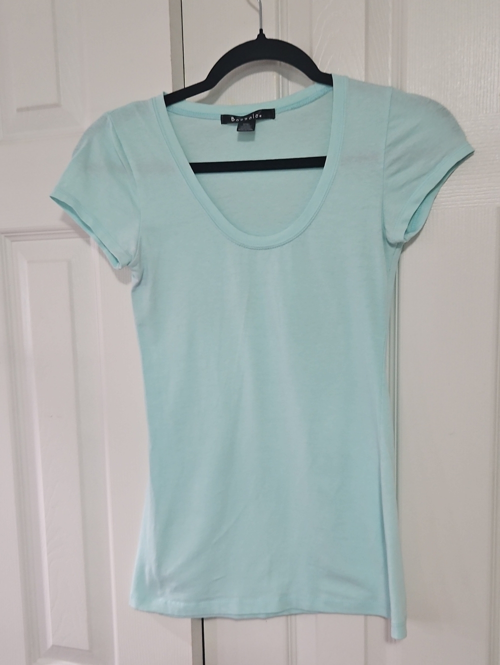 Bozzolo Pale Mint Women's Scoop Neck Short Sleeve Tee